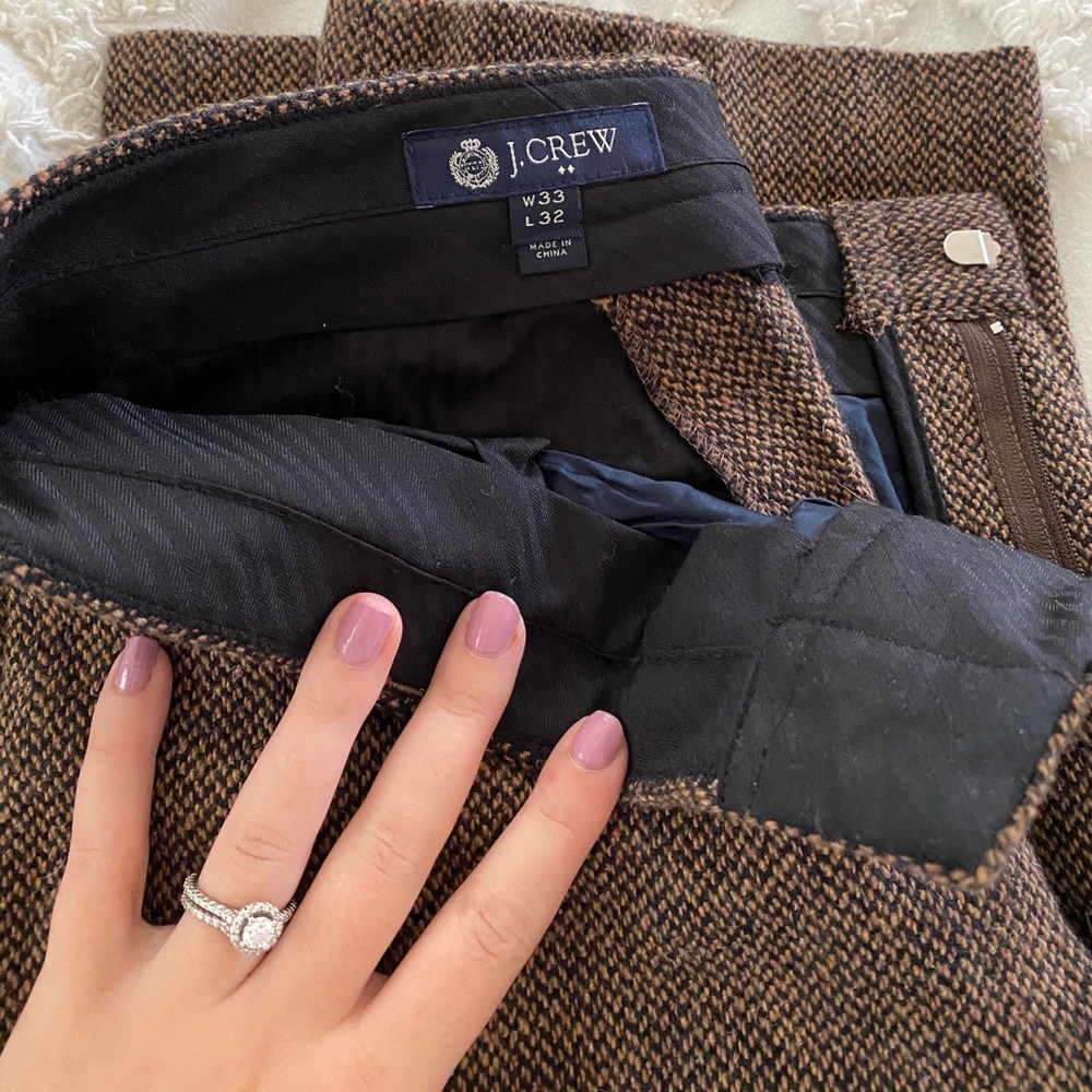 Jcrew men’s wool dress pants